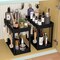 HOOJO Refrigerator Organizer Bins - 8pcs Clear Plastic Bins For Fridge, Freezer, Kitchen Cabinet, Pantry Organization, BPA Free Fridge Organizer, 12.5" Long, Clear